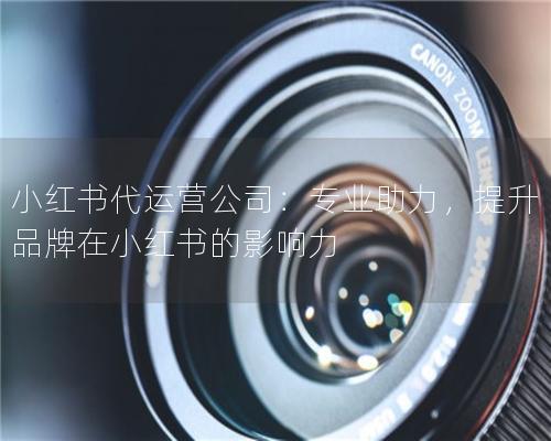 小红书代运营公司：专业助力，提升品牌在小红书的影响力